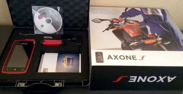 Texa Axone S bike diagnose